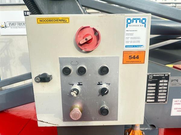 Grote foto vs 22427 boom lift hoogwerker manitou 120ae elektrische bj2000 doe het zelf en verbouw hefwerktuigen