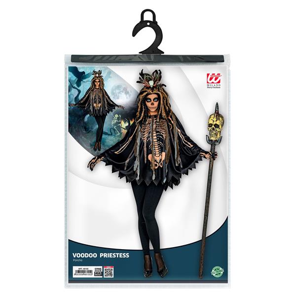 Grote foto halloween poncho voodoo verzamelen overige verzamelingen