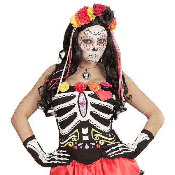 Grote foto halloween handschoenen skelet 35cm verzamelen overige verzamelingen