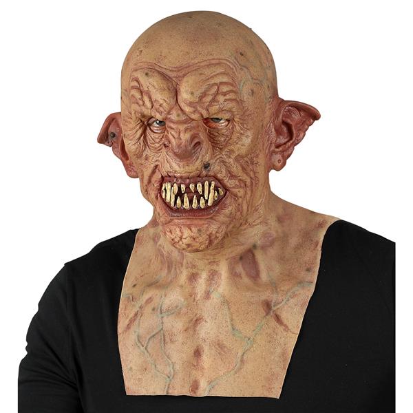Grote foto halloween masker zombie met nek en borst verzamelen overige verzamelingen