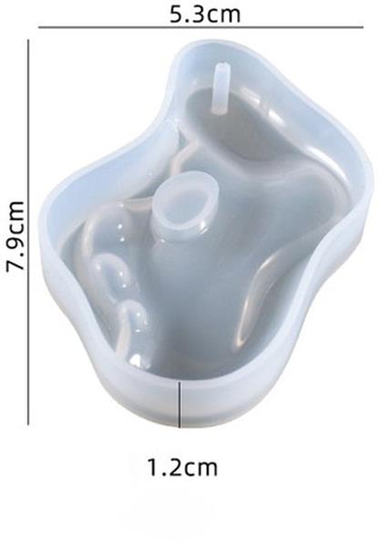 Grote foto siliconenmal druppel voor sieraden of sleutelhanger epoxy resin 16 cm per stuk verzamelen overige verzamelingen