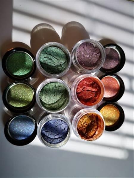 Grote foto pigment kameleon chameleon micapoeder kleurstof voor epoxy en nagels c golden 5 gram verzamelen overige verzamelingen