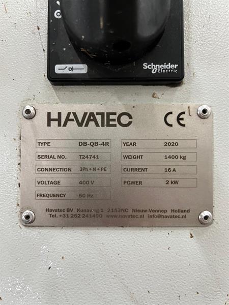 Grote foto havatec db qb 4r tulpen ontbolmachine hangende ontboller agrarisch tuinbouw