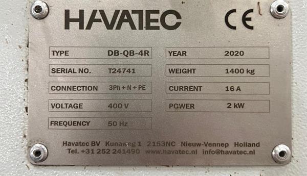 Grote foto havatec db qb 4r tulpen ontbolmachine hangende ontboller agrarisch tuinbouw