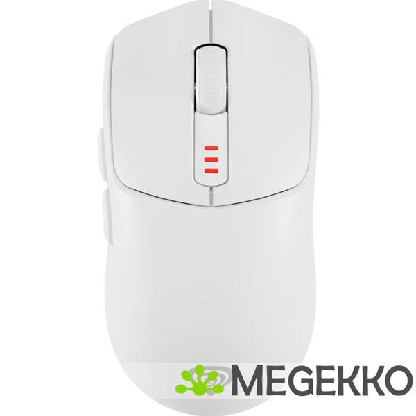 Grote foto genesis nmg 2114 zircon 500 gaming muis rechtshandig rf wireless bluetooth usb type c wit computers en software overige computers en software