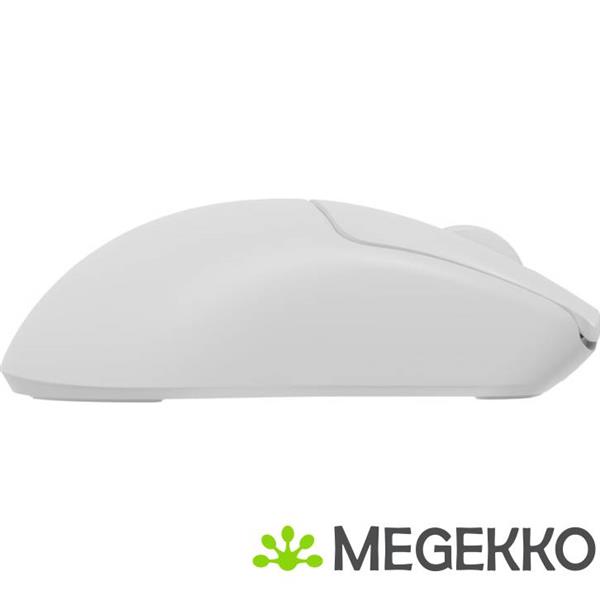 Grote foto genesis nmg 2114 zircon 500 gaming muis rechtshandig rf wireless bluetooth usb type c wit computers en software overige computers en software