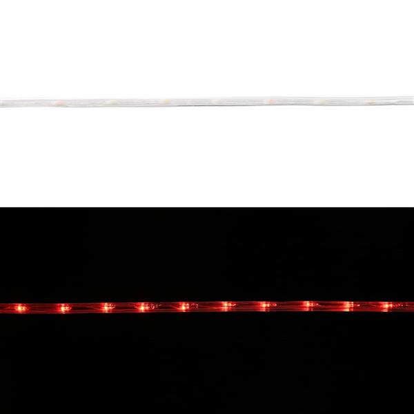 Grote foto vidaxl touwenlicht met 2400 led rood 100 m pvc diversen overige diversen