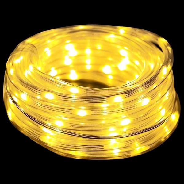 Grote foto vidaxl touwenlicht met 2400 led warmwit 100 m pvc diversen overige diversen