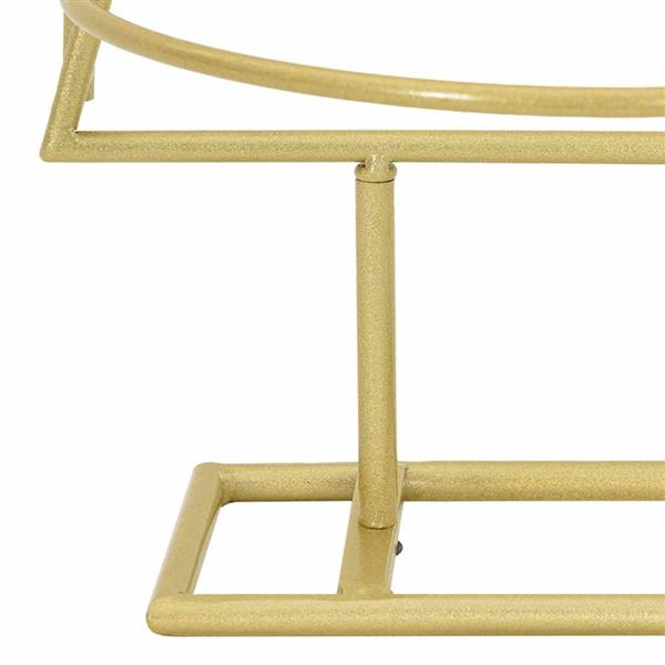 Grote foto vidaxl metalen kerstboom met standaard goud 60 cm poedergecoat staal diversen overige diversen