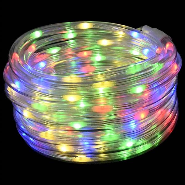 Grote foto vidaxl touwenlicht met 2400 led multikleur 100 m pvc diversen overige diversen