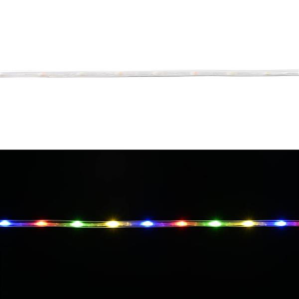 Grote foto vidaxl touwenlicht met 2400 led multikleur 100 m pvc diversen overige diversen