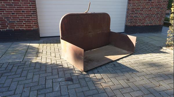 Grote foto grondbak tractor bak 160 cm agrarisch akkerbouw