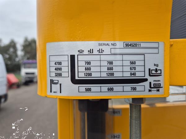 Grote foto jungheinrich ejc 212z stapelaar 1.2 ton mast 3f470 bj 2014 nieuwstaat doe het zelf en verbouw hefwerktuigen