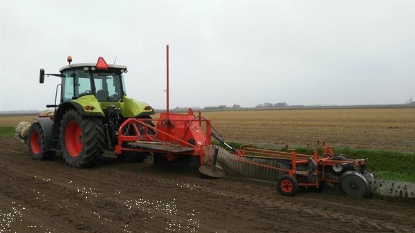 Grote foto inundatie schotjes plaatser en uithaler agrarisch akkerbouw