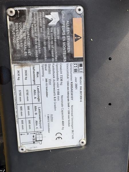 Grote foto hyster 4.00xm agrarisch heftrucks
