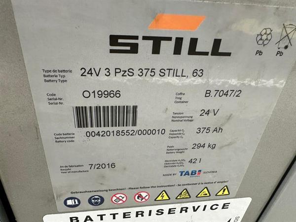 Grote foto vs 22420 elektrische triplex stapelaar still exvsf14 4716mm doe het zelf en verbouw hefwerktuigen