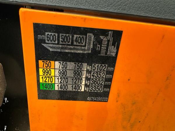 Grote foto vs 22421 elektrische triplex stapelaar still exvsf14 5016mm doe het zelf en verbouw hefwerktuigen