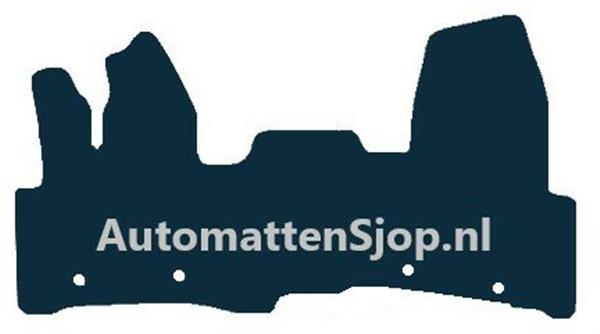 Grote foto luxe velours donkergrijs automatten transit custom automaat bank 2019 heden auto onderdelen overige auto onderdelen