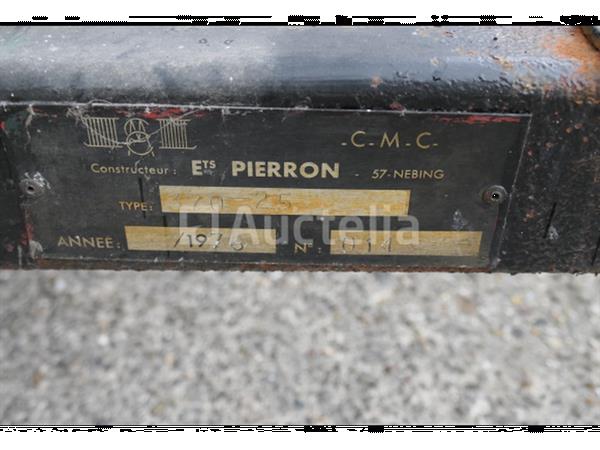 Grote foto pierron 370 25 aanhangwagen ref 010383 009 doe het zelf en verbouw onderdelen en accessoires