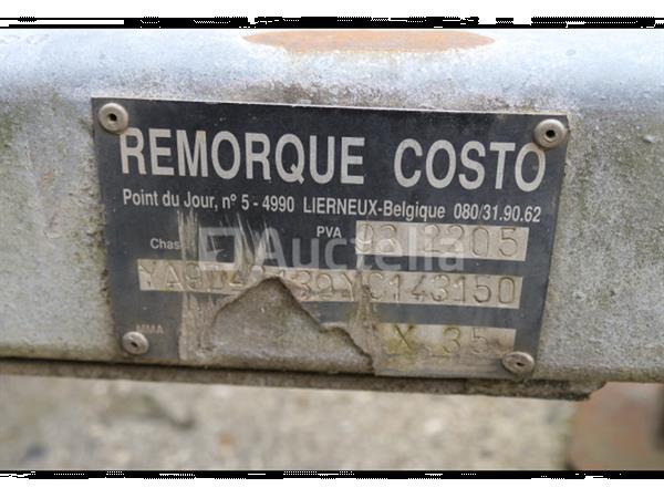 Grote foto costo 3 x 35 drieassige dieplader 2002 vin ya9742139yc143150 ref 010383 027 agrarisch aanhangwagens