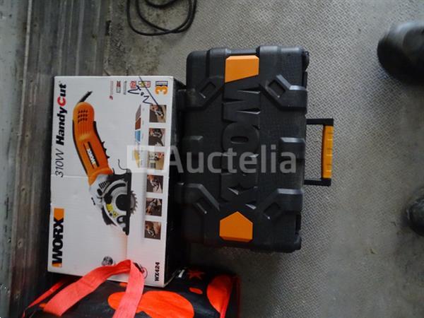 Grote foto worx handycut wx424 cirkelzaag in zijn koffer doe het zelf en verbouw ijzerwaren en bevestigingsmiddelen