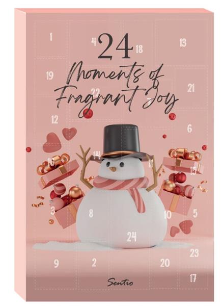 Grote foto luxe adventskalender kerstboom sieraden tassen en uiterlijk parfum