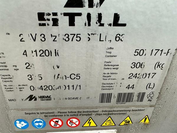 Grote foto vs 22424 elektrische triplex stapelaar still exvsf14 5016mm doe het zelf en verbouw hefwerktuigen