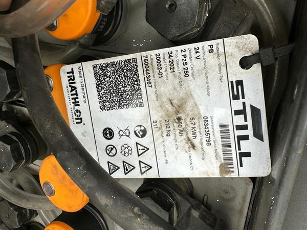 Grote foto vs 22425 elektrische duo stapelaar still bj2021 1.724mm weinig uren doe het zelf en verbouw hefwerktuigen