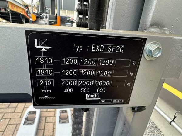 Grote foto vs 22426 elektrische duo stapelaar still bj2021 1.724mm weinig uren doe het zelf en verbouw hefwerktuigen