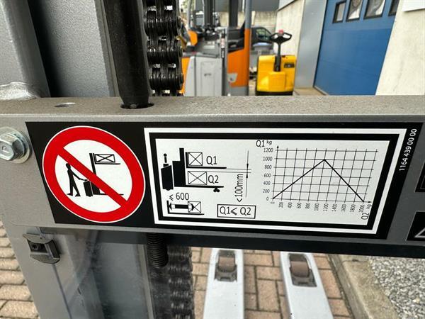 Grote foto vs 22426 elektrische duo stapelaar still bj2021 1.724mm weinig uren doe het zelf en verbouw hefwerktuigen