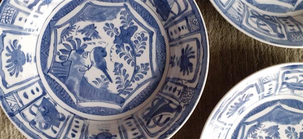 Grote foto 3 chinese wandborden antiek en kunst wandborden en tegels