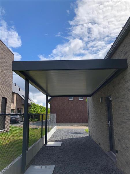 Grote foto carports garages tuinhuizen in staal maatwerk tuin en terras tuinhuisjes en blokhutten