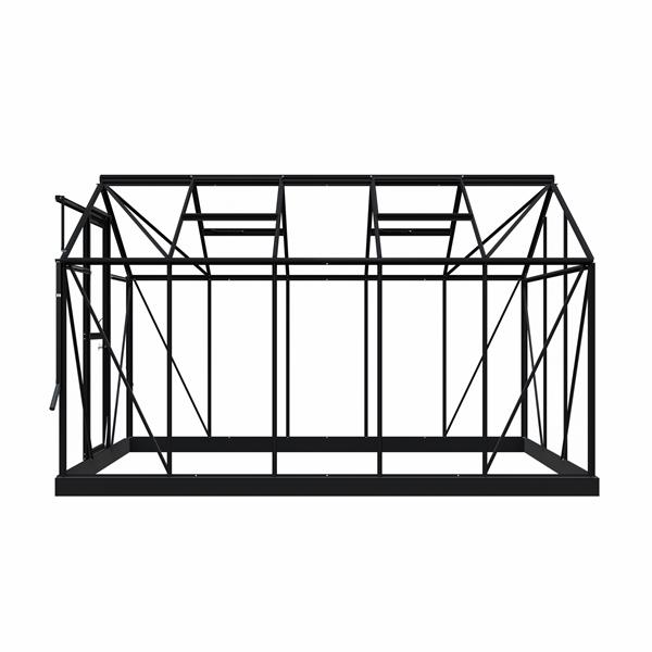 Grote foto tuinkas mary iii zwart vg 3 mm promo tuin en terras tuinhuisjes en blokhutten