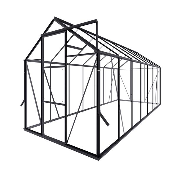 Grote foto tuinkas kate v zwart vg 3mm tuin en terras tuinhuisjes en blokhutten