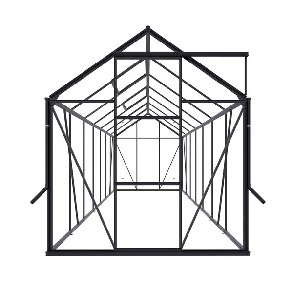 Grote foto tuinkas kate v zwart vg 3mm tuin en terras tuinhuisjes en blokhutten