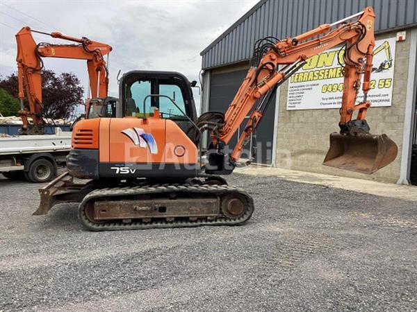 Grote foto doosan rupskraan 2008 4.306 uur agrarisch shovels