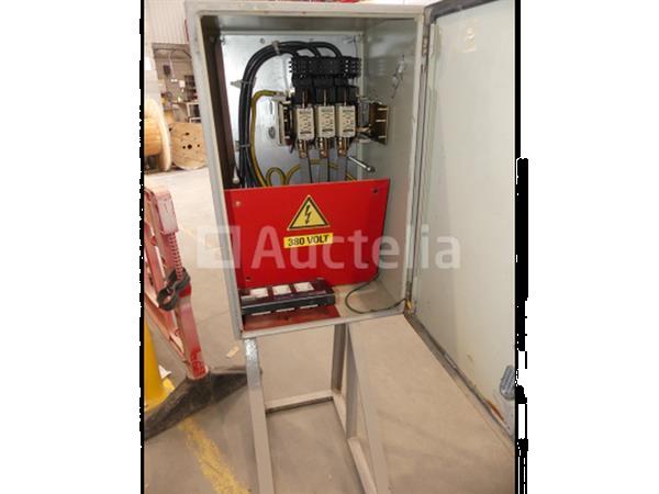 Grote foto bouwplaats elektrische kast scheider doe het zelf en verbouw onderdelen en accessoires