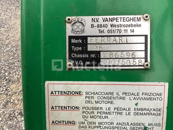 Grote foto ferrari 96 gelede tuinbouwtractor agrarisch tractoren
