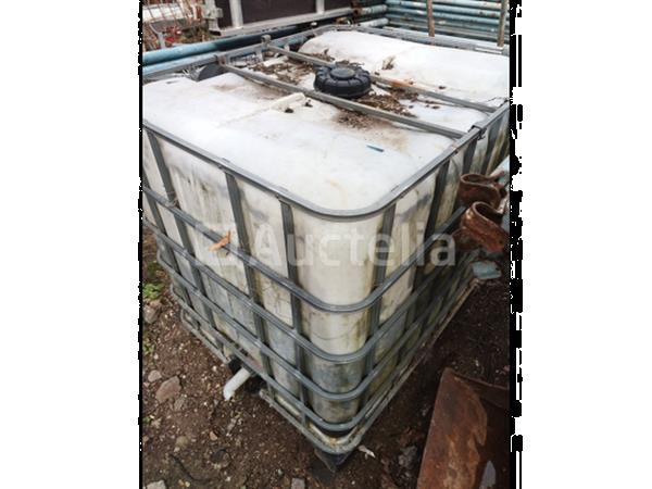Grote foto kubieke tank 1000 liter doe het zelf en verbouw onderdelen en accessoires