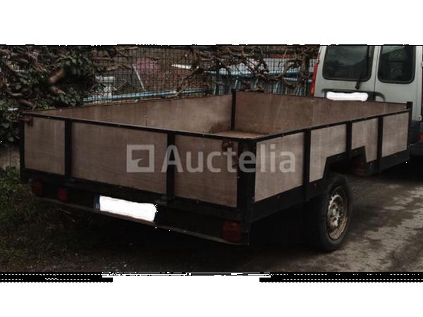Grote foto as aanhanger 750kg 2.5x1.8m steiger doe het zelf en verbouw onderdelen en accessoires