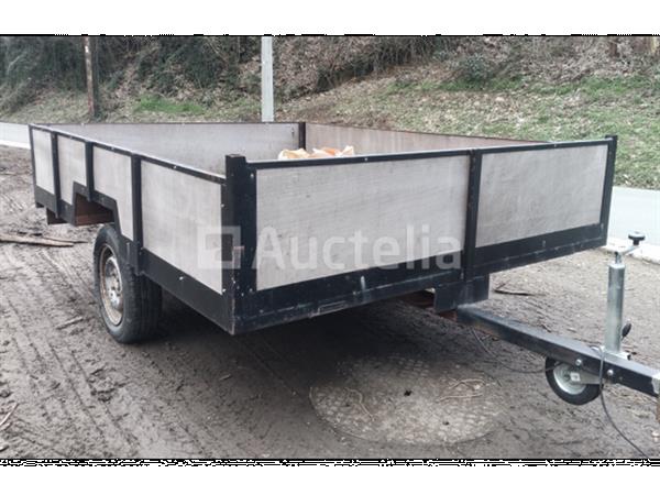 Grote foto as aanhanger 750kg 2.5x1.8m steiger doe het zelf en verbouw onderdelen en accessoires