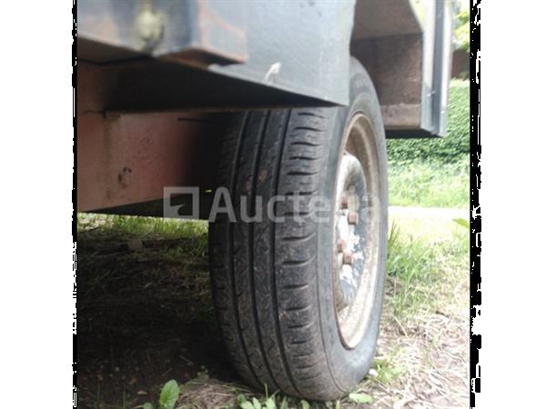 Grote foto as aanhanger 750kg 2.5x1.8m steiger doe het zelf en verbouw onderdelen en accessoires