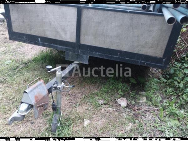 Grote foto as aanhanger 750kg 2.5x1.8m steiger doe het zelf en verbouw onderdelen en accessoires