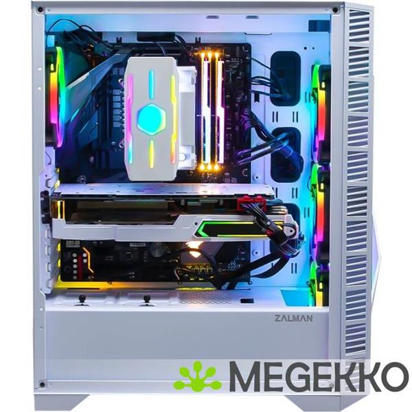 Grote foto zalman z3 iceberg white computers en software behuizingen en kasten