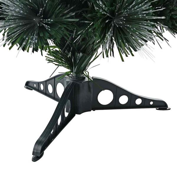 Grote foto vidaxl kunstkerstboom met decoratieve touwlichten groen 64 cm pvc diversen overige diversen
