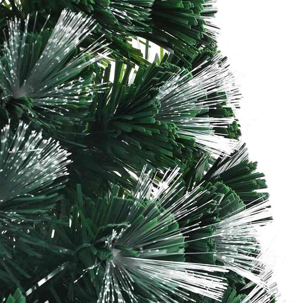 Grote foto vidaxl kunstkerstboom met decoratieve touwlichten groen 120 cm pvc diversen overige diversen