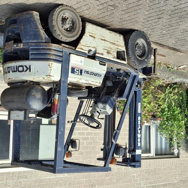Grote foto komatsu fg14 15 lpg heftruck 1500 kg side shift agrarisch heftrucks