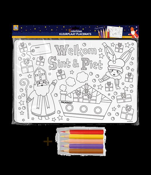 Grote foto placemat sinterklaas verzamelen overige verzamelingen