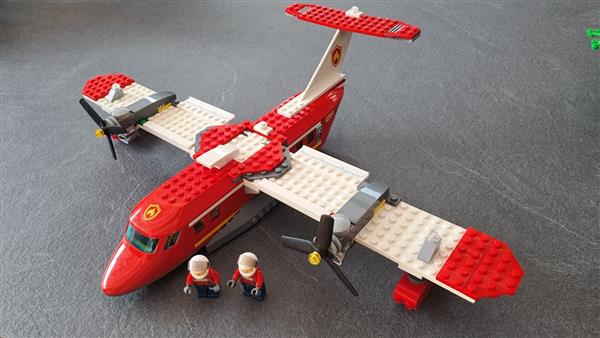 Grote foto blusvliegtuig 4209 kinderen en baby duplo en lego
