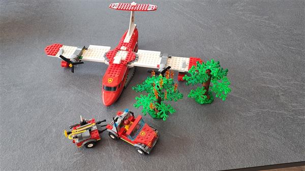 Grote foto blusvliegtuig 4209 kinderen en baby duplo en lego